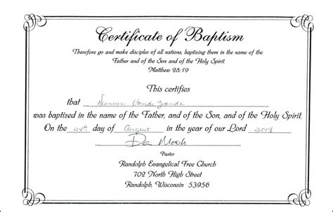 017 Template Ideas For Baptism Certificate Zrom Tk Pdf Baby within ...