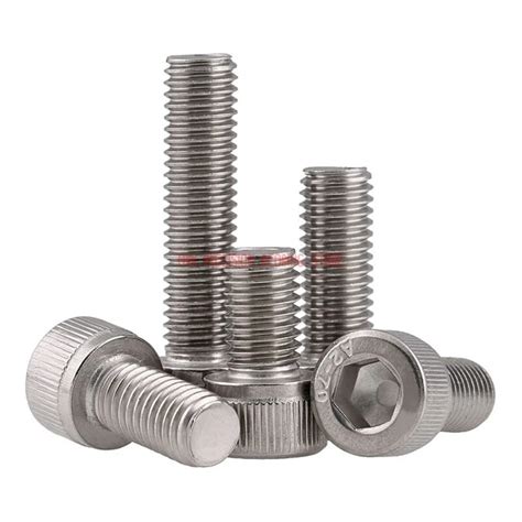 DIN912 M5 304 Stainless Steel Metric Thread Hex Socket Head Cap Screw