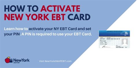 How To Activate New York Ebt Card Ny Snap Ebt