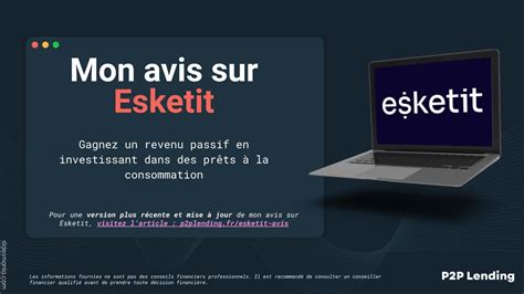 Esketit Avis Et Retour D Exp Rience Investis