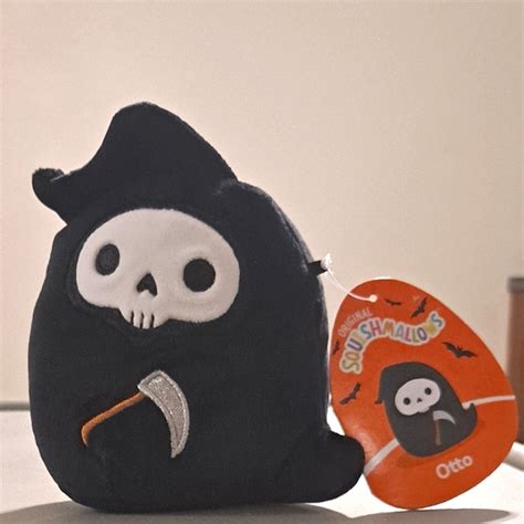 Kellytoy Accents 5 Otto The Grim Reaper Squishmallow Poshmark