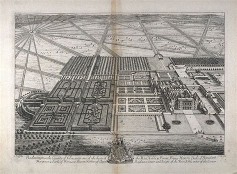 Plate 9 Badminton In The County Of Gloucester One Of The Seatsof The