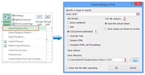 How To Export Excel To Csv Printable Templates Free