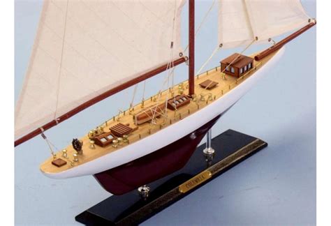 Americas Cup Columbia Sailboat Model