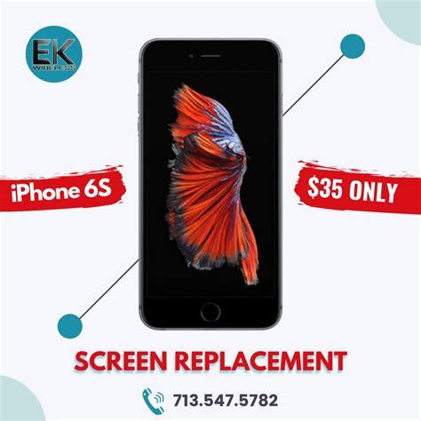 iPhone 6s Screen Repair | Screen repair, Iphone repair, Iphone