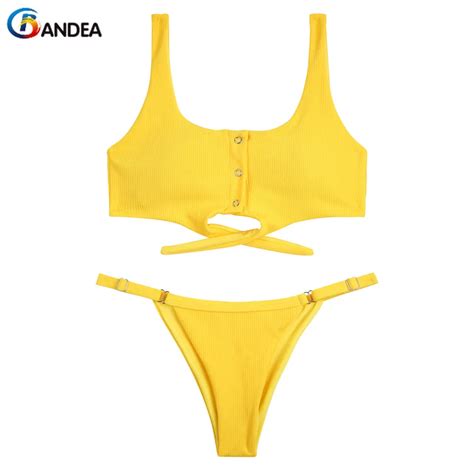 Bandea Summer Bikini New Sexy Push Up Swimwear Brazilian Bikini Set