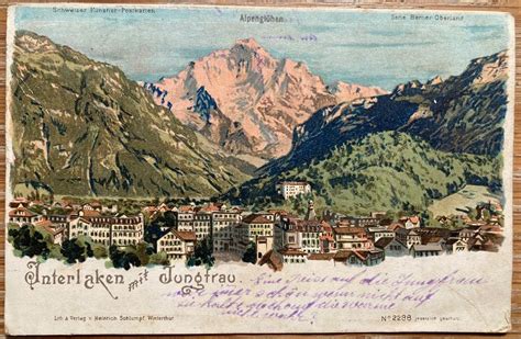 Interlaken Mit Jungfrau Kaufen Auf Ricardo