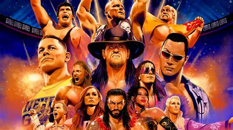 Wwe 2k24 Revela Todas Sus Superestrellas Y Leyendas Jugables En El