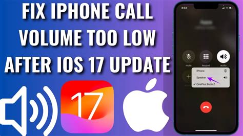 How To Fix Iphone Call Volume Too Low After Ios Update Youtube