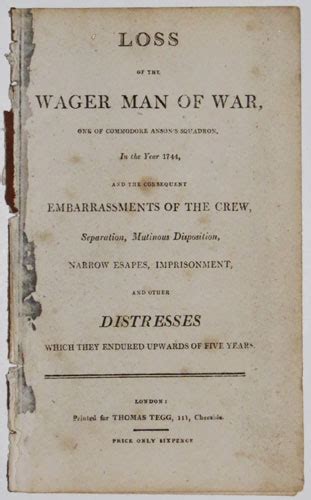 Loss Of The Wager Man Of War On Wager Island Near Mount Misery