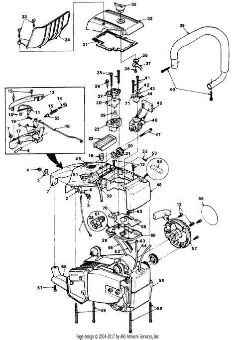 Parts Diagram For Model 330 Homelite Chainsaw Parts Homelite