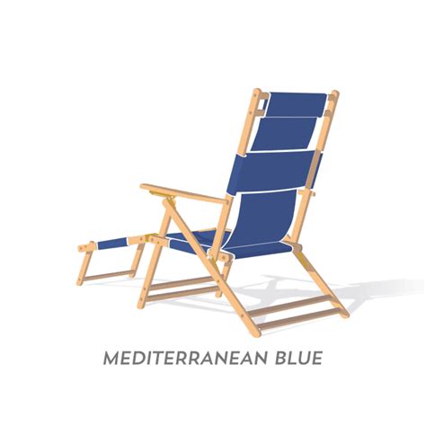 Beach Chairs with Footrest | Wooden Beach Chairs & Footrest – Sunrise Chair Co.