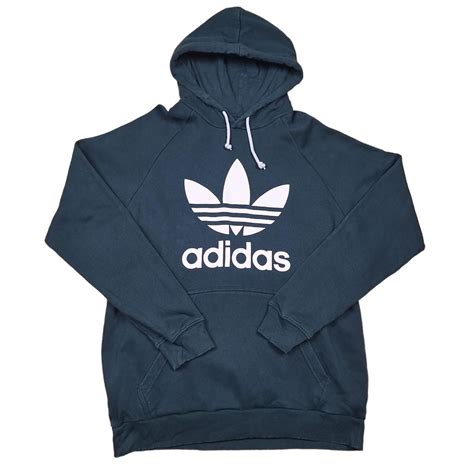 Adidas Hoodie Mens Dark Green Adidas Hoodie Depop