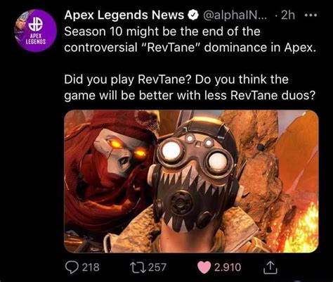 APEX Apex Legends News AlphaiN Season 10 Might Be The End Of The