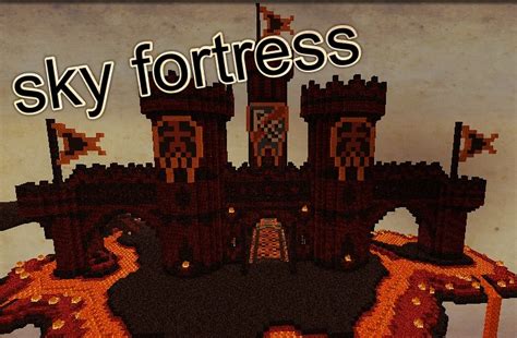 Project Sky Fortress Minecraft Map