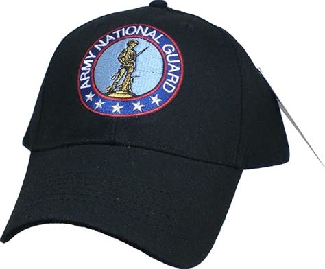 Amazon.com: Army National Guard cap, Black, Adjustable