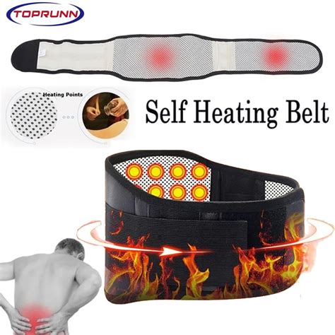 Tourmaline Self Heating Waist Support Belt Magnetic Therapy Back