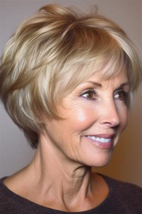 85 Flattering Hairstyles For Women Over 70 In 2024 Choppy Bob