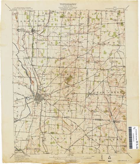 Jefferson County Ohio township Map | secretmuseum