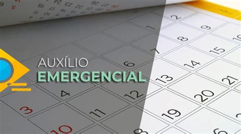 Aux Lio Emergencial Novo Calend Rio De Pagamentos At Dezembro