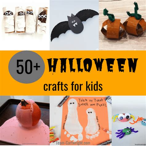 50+ Halloween Crafts for Preschool and Toddlers - Team Cartwright