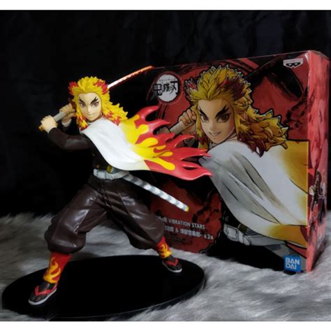 Vibration Star Rengoku Kimetsu No Yaiba Authentic Action Figure