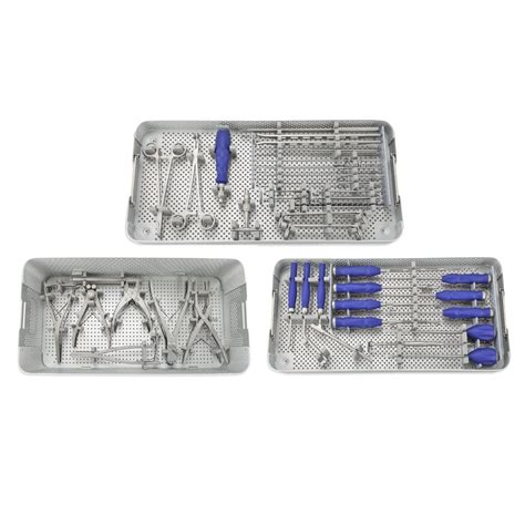 Cervical Spine Fixation Orthopedic Medical Instrument Set Surgical