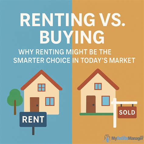 Renting vs. Buying: Why Renting Might Be the Smarter Choice in Today's ...