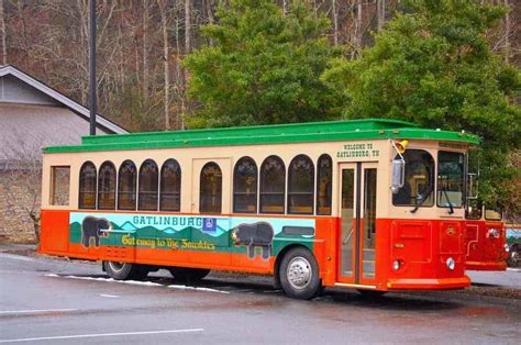 Gatlinburg TN Trolley Map