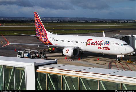 M Lrd Batik Air Malaysia Boeing Max Photo By Henry Chow Id