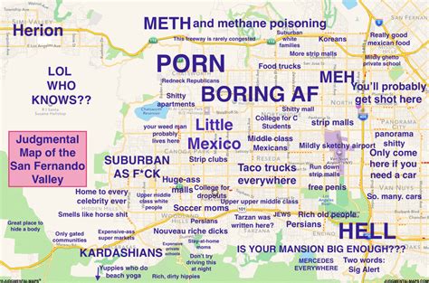 Judgmental Maps San Fernando Valley Ca By Kerry J Copr