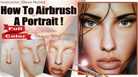 How To Airbrush Portraits YouTube