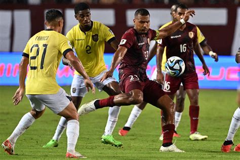 Eliminatorias 2026 Venezuela Y Ecuador Decepcionan Con Empate Sin