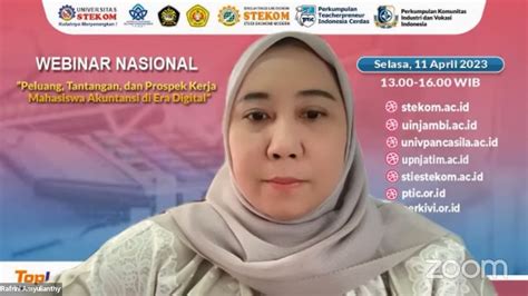 Webinar Nasional Peluang Tantangan Dan Prospek Kerja Mahasiswa