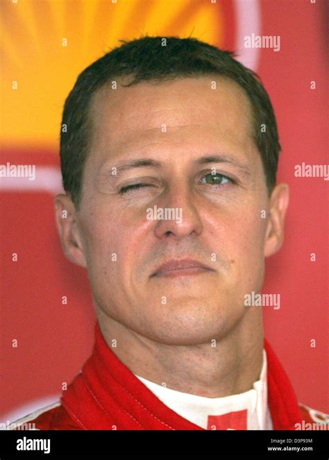 German Formula One Pilot Michael Schumacher Of Scuderia Ferrari Closes