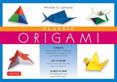 Amazon Classic Origami Kit Kit With Origami How To Book 98