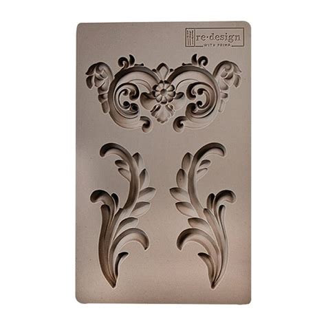 Everleigh Flourish Decor Mould Redesign With Prima Silicone Craft