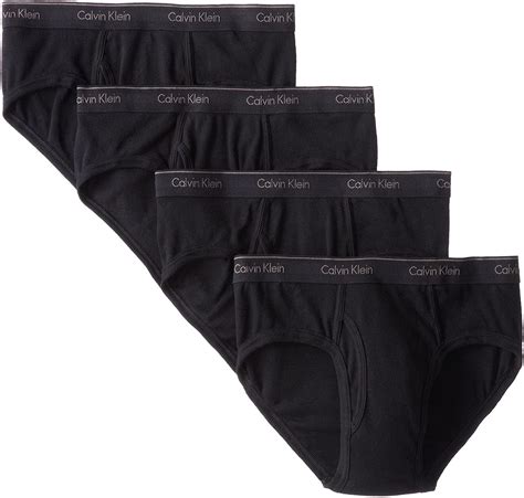 Calvin Klein Men S Underwear Cotton Classics 4 Pack Low Rise Briefs Black Large Walmart Canada