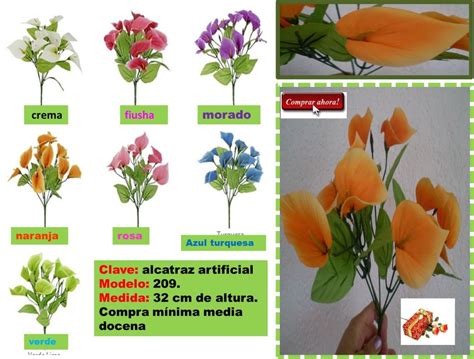 Flores Artificiales Bfn - $ 228.00 en Mercado Libre