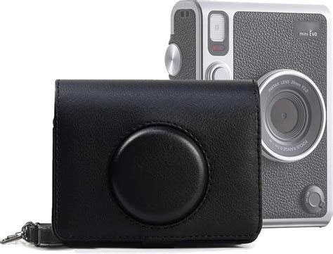 Inf Kamerataske Til Fuji Instax Mini Evo Pu L Der Sort Pris