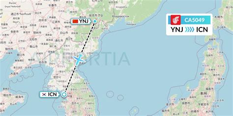 Ca Flight Status Air China Yanji To Seoul Cca