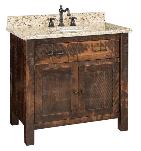 Select Options For Amish Rustic Bathroom Vanity 24 60 Id 66022 In 2023 Rustic Bathroom