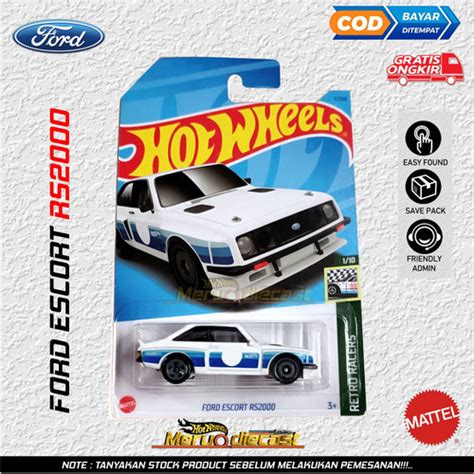 Jual HOT WHEELS FORD ESCORT RS Kota Depok GUDANG HW Tokopedia
