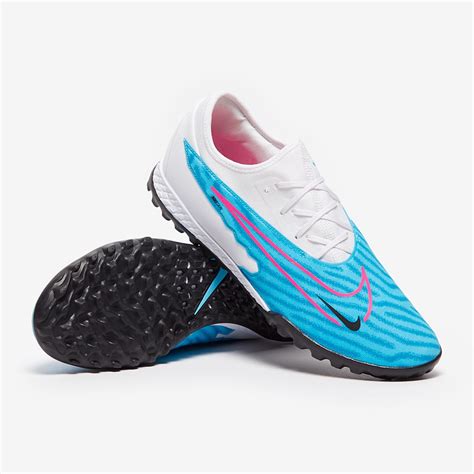 Nike React Phantom GX Pro TF Baltic Blau Pink Blast Weiß Laser Blau