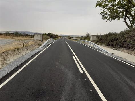 Concluyen Las Obras De Acondicionamiento De La Carretera Que Une Las