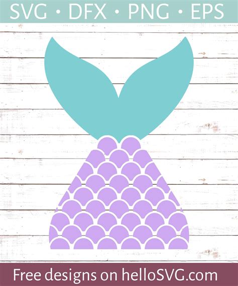 Mermaid Tail Svg File Free 230 File Include Svg Png Eps Dxf