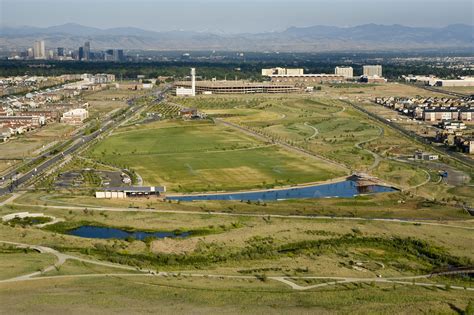 Central Park and the city of Denver | Denver city, Aerial, Central park