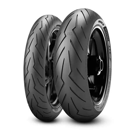 Coppia Pirelli Diablo Rosso Gomme Moto Pneumatici