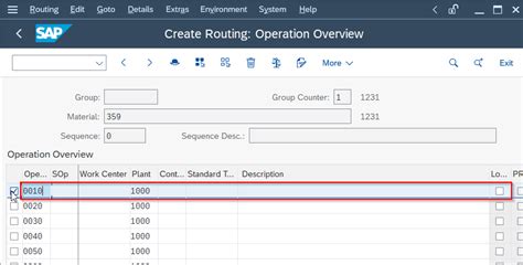 Routing And Work Centers In Sap Pp