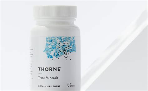 Amazon.com: Thorne Trace Minerals - Dietary Supplement with Zinc, Boron ...